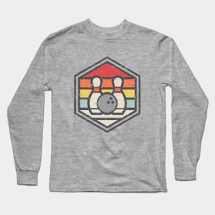 Retro Badge Bowling Light Long Sleeve T-Shirt